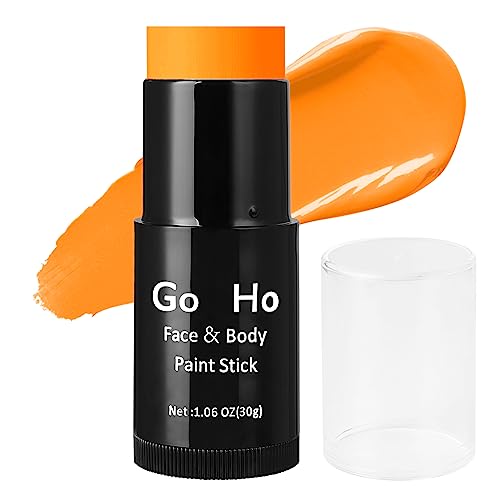 Body Paint Stick | Blendable Orange, Waterproof, 1.06 oz