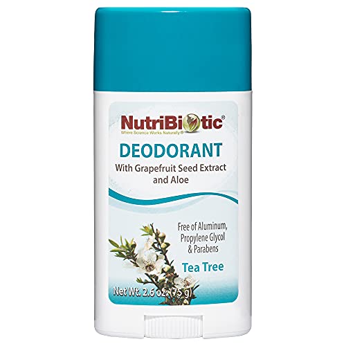 Deodorant Stick | Tea Tree & Peppermint, 2.6 oz, Vegan, Aluminum-Free