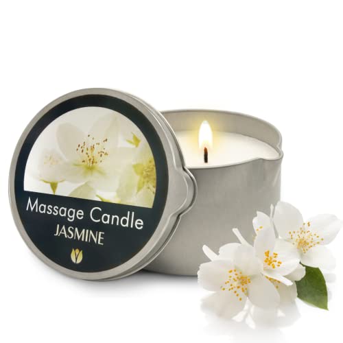 Massage Candle | Moisturizing, Natural, Vegan, Jasmine - 200ml