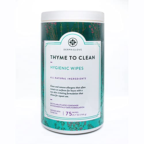 Hygienic Wipes | All-Natural, Plant-Based, 75 Count