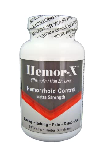 Hemorrhoid Treatment Supplement | Extra Strength, 90 Tablets