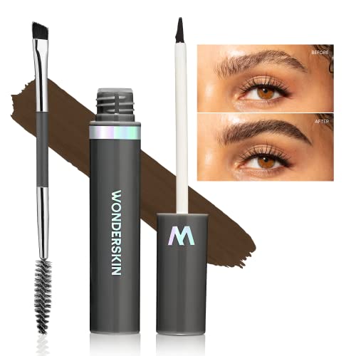 Eyebrow Gel | Transfer Proof, Long Lasting, Dark Brown