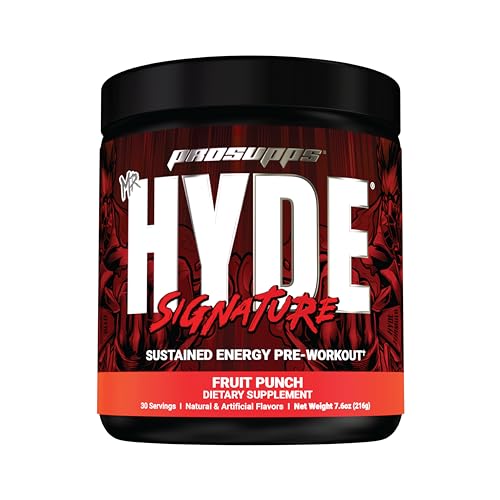 Pre-Workout Energy Drink | Intense Energy, Focus & Pumps, 30 Servings, Fruit Punch