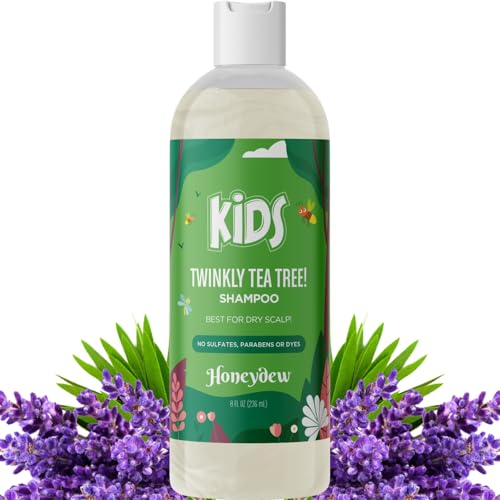 Kids Shampoo | Dry Scalp Care, Tea Tree Oil & Rosemary Essential Oils