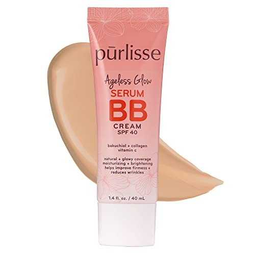 BB Cream | Clean & Cruelty-Free, Full Coverage, Hydrating with Collagen - 1.4 oz.