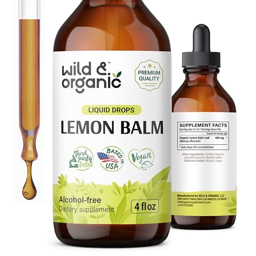 Herbal Supplement | Lemon Balm Extract, 4 oz