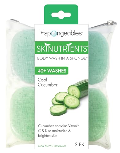 Body Wash | Cool Cucumber, 20+ Washes, 2 Pack