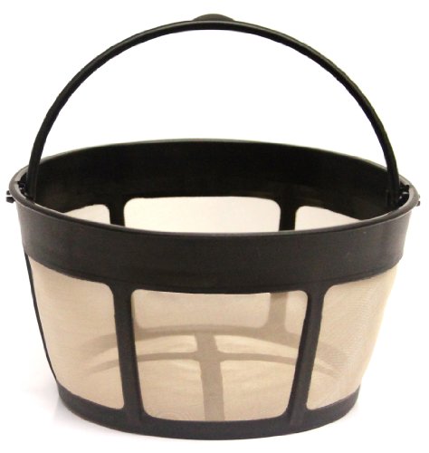 Coffee Filter | Reusable Basket-style, 10-12 Cup, Screen Bottom