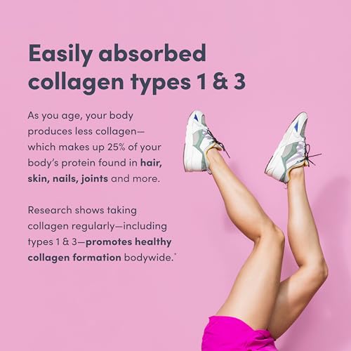 Collagen Powder | Type 1 & 3, 10g per Serving, 30 Servings, Gluten Free, Unflavored, 10.6 Oz