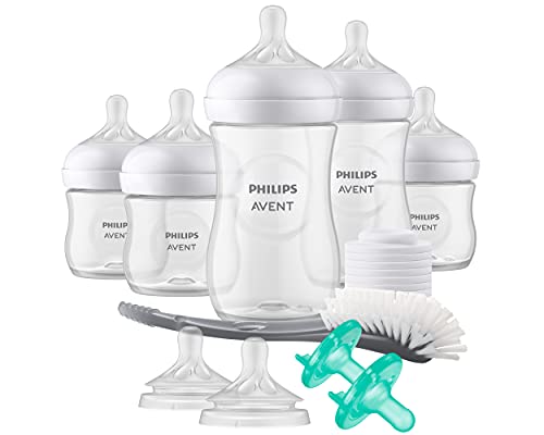 Baby Bottle Set | Natural Response Nipple, Newborn Gift