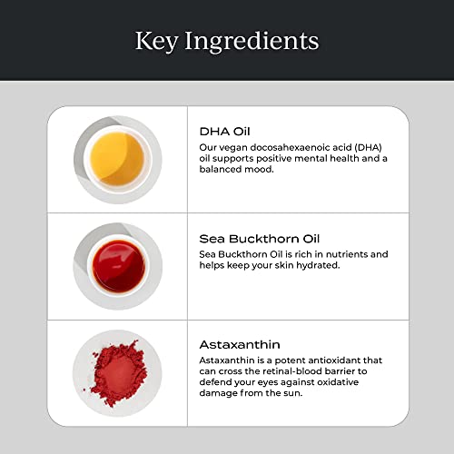 Magnesium Supplement | Liposomal L-Threonate & DHA Omega 3, Focus & Memory Support