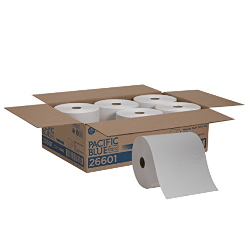 Paper Towel Rolls | 800 Feet Per Roll, 6 Rolls Per Case