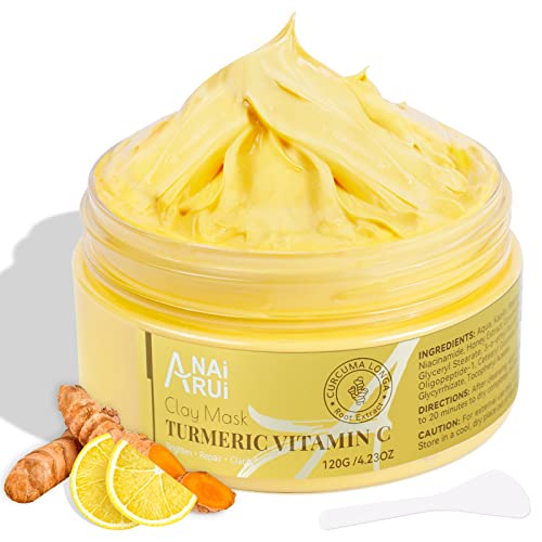 Face Mask | Turmeric & Vitamin C, 4.23 oz, Hydrating, Clarifying