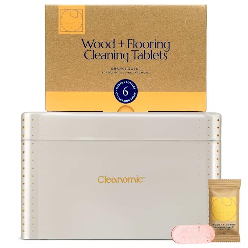 Cleaning Tablets | Wood and Flooring Care, Bundle with Tablet Tin