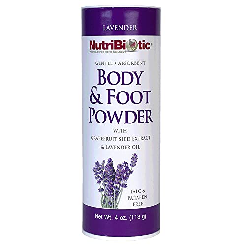 Body Powder | Lavender Essential Oil, 4 oz, Vegan, Talc-Free