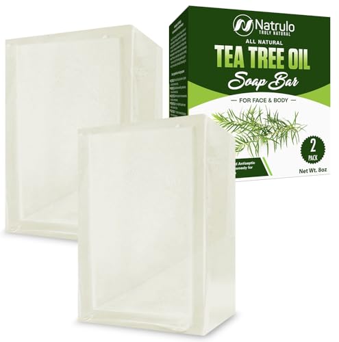 Bar Soap | Tea Tree Oil, 4 oz, All Natural Cleanser