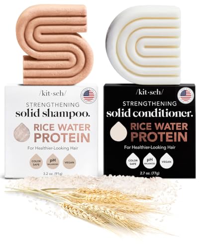 Shampoo & Conditioner Bars | Hair Growth, Paraben Free, 2pc Set