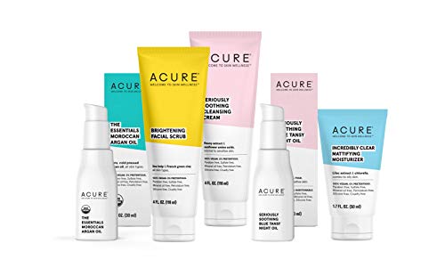 Acure Brightening Biocellulose Gel Mask | 100% Vegan | For A Brighter Appearance | Niacinamide & Kale - Vitamin B3 |One Single Use | All Skin Types |1 Count