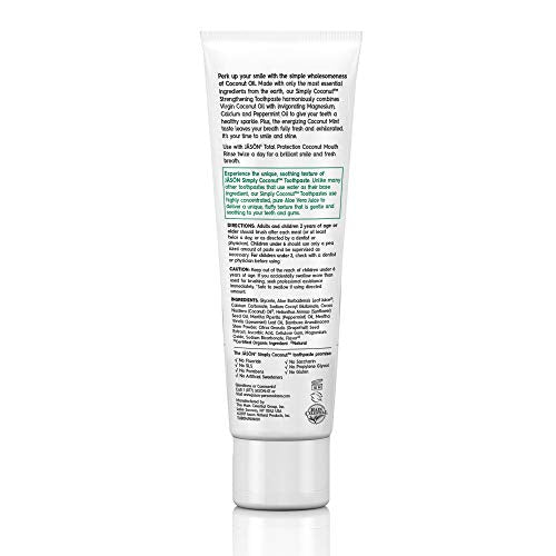 Toothpaste | Fluoride-Free, Coconut Mint, 4.2 oz