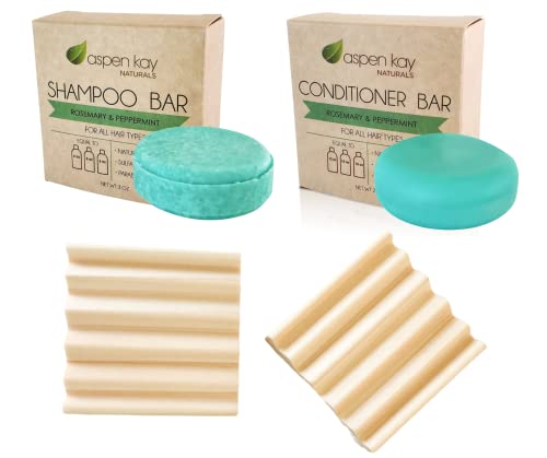 Shampoo & Conditioner Bar | Made w/ Natural & Organic Ingredients, 3 Ounce