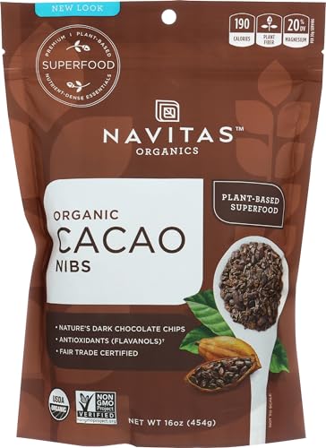 Cacao Nibs | Raw Organic, 16 Ounce