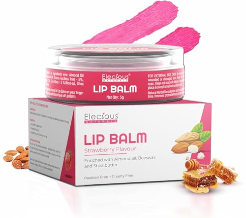 Lip Balm | Enriched with Almond Oil, Beeswax, Shea Butter - 5g