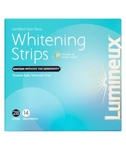 Teeth Whitening Strips | 14 Pieces, Sensitivity Free, Non Toxic, 5.9 oz