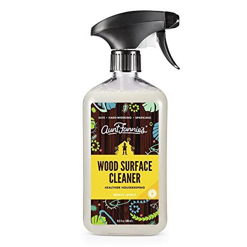 All-Purpose Wood Spray Cleaner | No-Wax Formula, Lemon Scent, Versatile Use