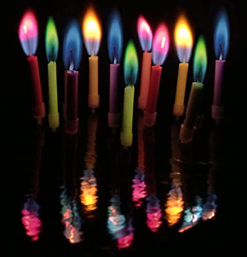 Birthday Candles | Multicolor, 12 Count, Unscented