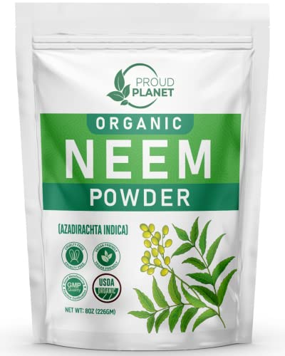 Neem Leaf Powder | 8oz, Organic for Skin and Hair