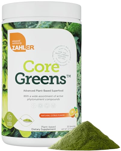 Greens Powder | Organic, Phytonutrient Rich, Citrus Flavor