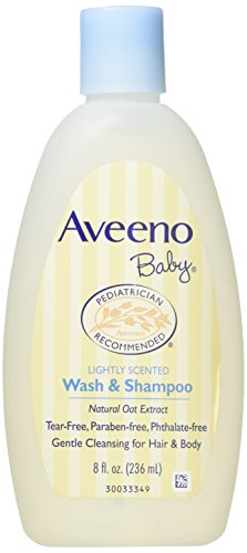 Baby Wash & Shampoo | Lightly Scented, 8 Ounce