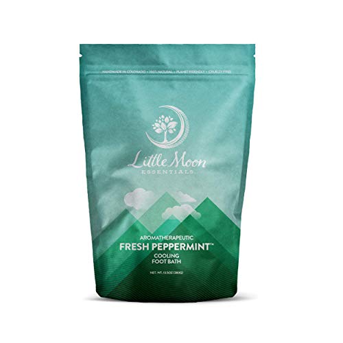 Foot Soak | Cooling Bath Salt, Fresh Peppermint, 13.5 oz.