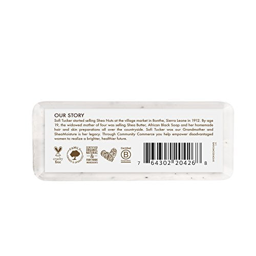 SheaMoisture SHEA MOISTURE 100% Virgin Oil Butter Soap,Coconut,8 Oz (U-BB-2690)