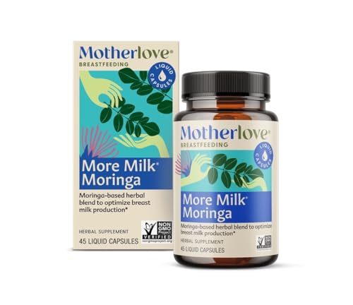 Moringa Supplement | Increase Breast Milk Supply, 45 Count