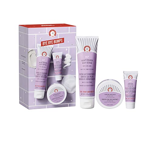 Body Care Set | Exfoliating Scrub, Smoothing Lotion, Ingrown Hair Pads