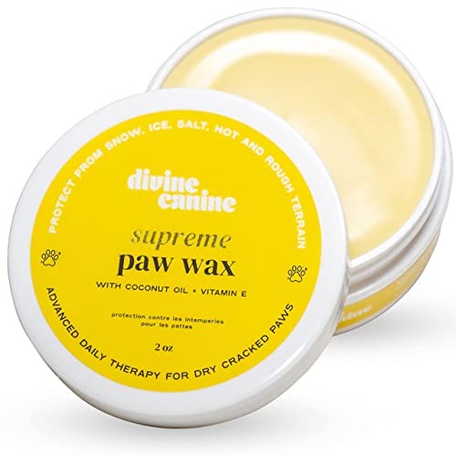 Dog Paw Wax | Moisturizer for Dry Cracked Paws, Winter & Hot Pavement Protection