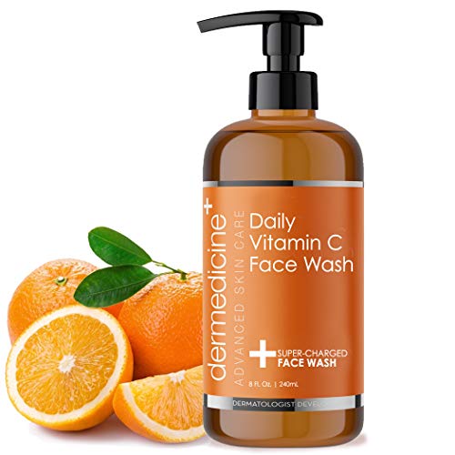 Face Wash & Cleanser | Vitamin C, Marine & Plant Extracts, 8 fl oz.