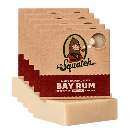 Bar Soap | 5 Pack, Zero Grit, Bay Rum Scent