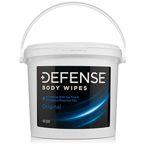 Body Wipes | 400 Count Tub, Refreshing Cleanliness