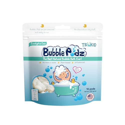 Bubble Bath Pods | Gentle Formula, pH Balanced, 10 Pack