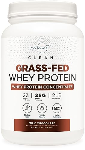 Whey Protein Concentrate Powder | Chocolate Flavor, 2 lbs, Gluten Free, Non-GMO