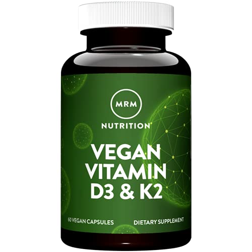 Vegan Vitamin D3 & K2 | Bone & Immune Health, Supports Calcium Absorption, 60 Servings