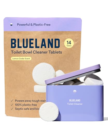 Toilet Bowl Cleaner Starter Set | Eco-Friendly, Plant-Based, 14 Tablets