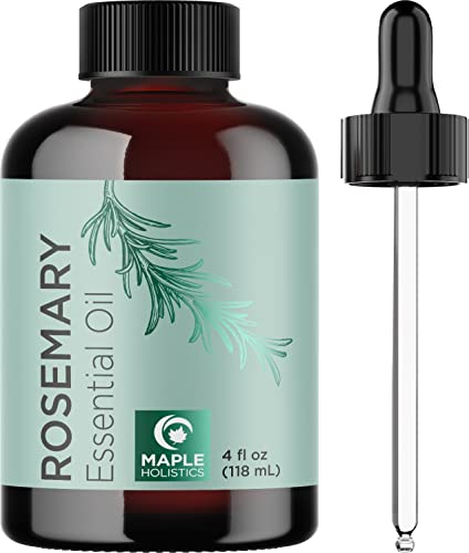 Hair Growth Oil | Pure Castor & Rosemary, Nourishing for Dry Damaged Hair