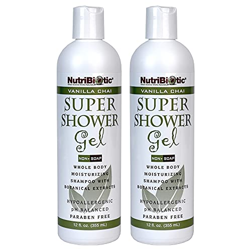 Body Wash | Vanilla Chai, 12 oz Twin Pack, pH Balanced, Botanical Extracts