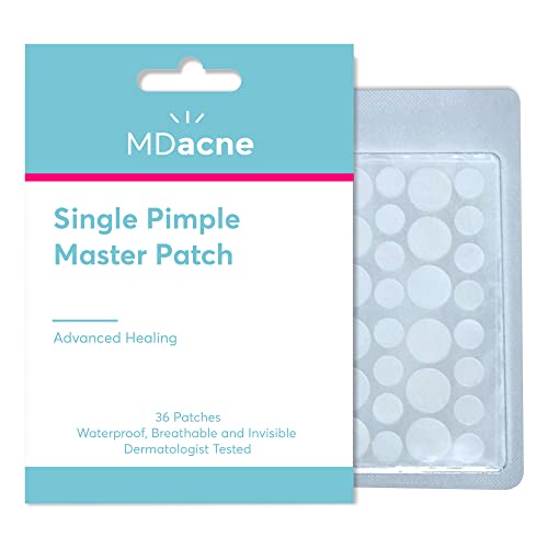 Pimple Patches | Hydrocolloid, 36 Count, Absorbs Oil & Pus