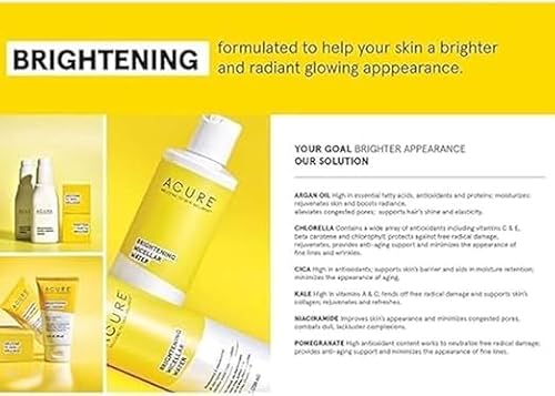 ACURE Brightening Vitamin C Jelly Mask | 100% Vegan | For A Brighter Appearance | Ferulic Acid & Banana Flower Extract | All Skin Types | 1 Oz