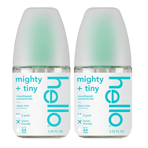 Mouthwash | Alcohol Free, Travel Size, 2 Pack, 3.25 fl oz