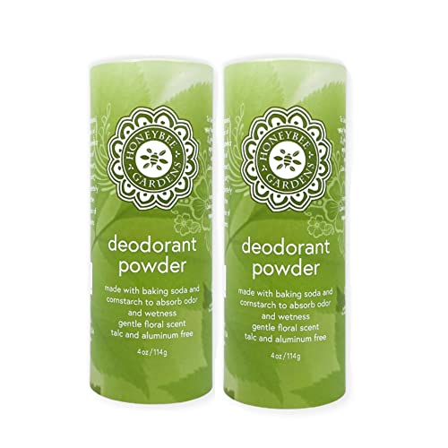 Deodorant Powder | Talc-Free, Aluminum-Free, 4 oz, 2 Pack